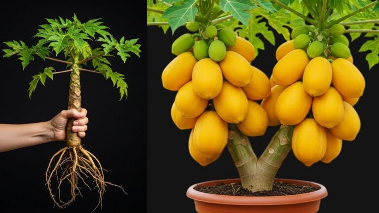 Questo metodo per coltivare la papaya ti sorprenderà… scopri il segreto per un raccolto straordinario!