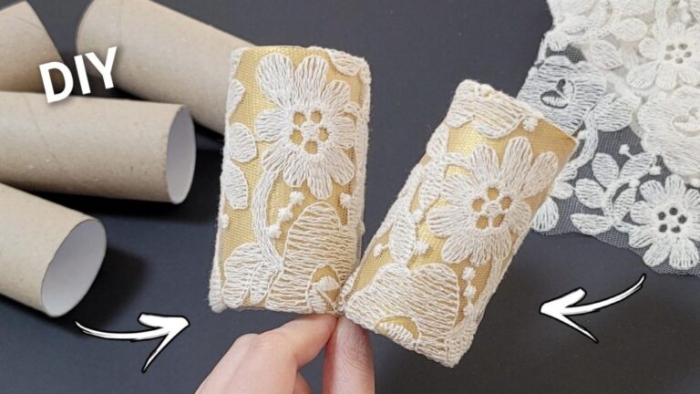 Questo semplice gesto trasforma rotoli di carta in un prezioso portaoggetti…