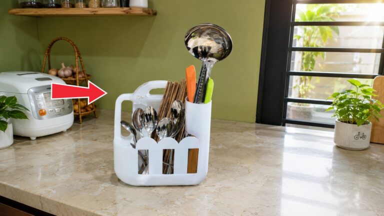 Trasforma 5 Barattoli di Plastica in Supporti Pratici per Cucchiaio e Bacchette!
