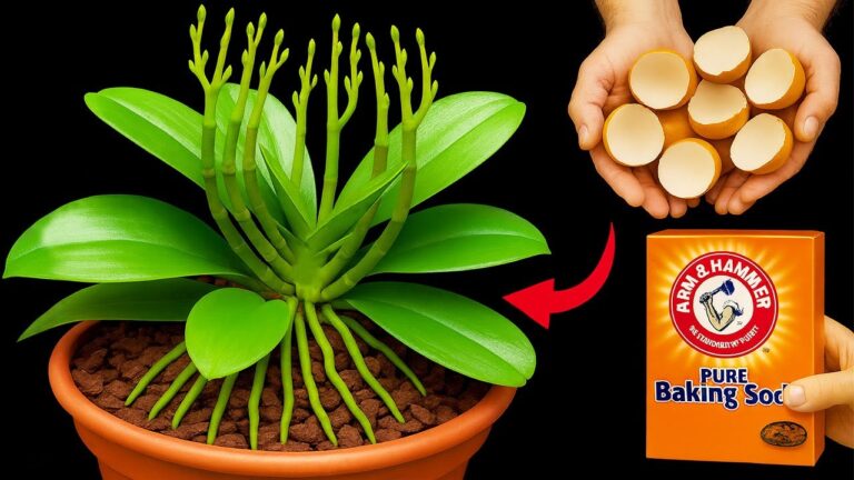 5 segreti per far fiorire le orchidee con i gusci d’uovo! Scopri come!
