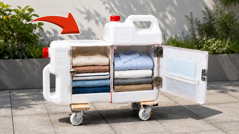 5 Idee Geniali per Trasformare Una Lattina di Plastica in un Organizer da Viaggio
