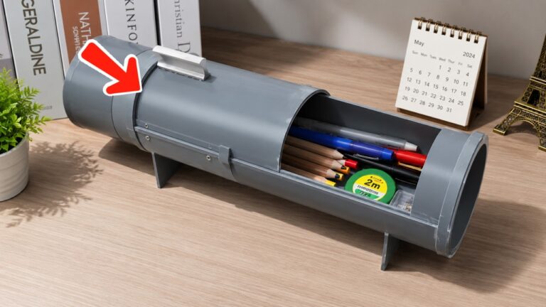 5 Modi per Trasformare un Tubo in PVC in una Scatola porta Attrezzi Fai da Te