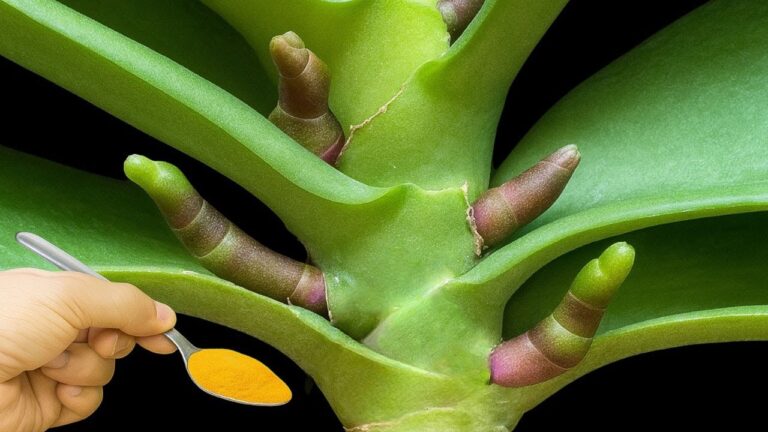 Fai fiorire la tua orchidea: 1 cucchiaio a settimana per nuovi radici e fiori!