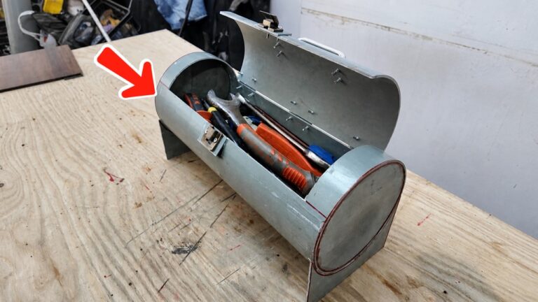 3 Idee Geniali per Costruire una Cassetta Porta Attrezzi con Tubo PVC