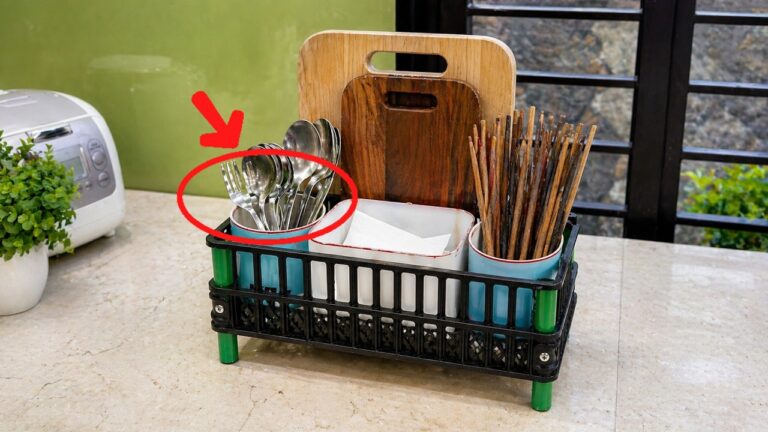 5 idee per creare un organizer da cucina con una scatola di plastica