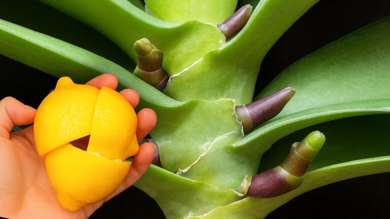 Scopri 1 trucco per far fiorire piante tutto l’anno con il limone!