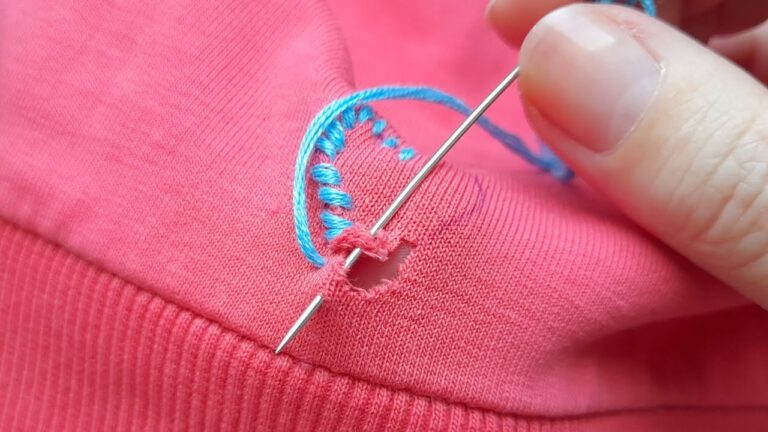 9 trucchi di ricamo per riparare buchi in modo creativo e sorprendente!