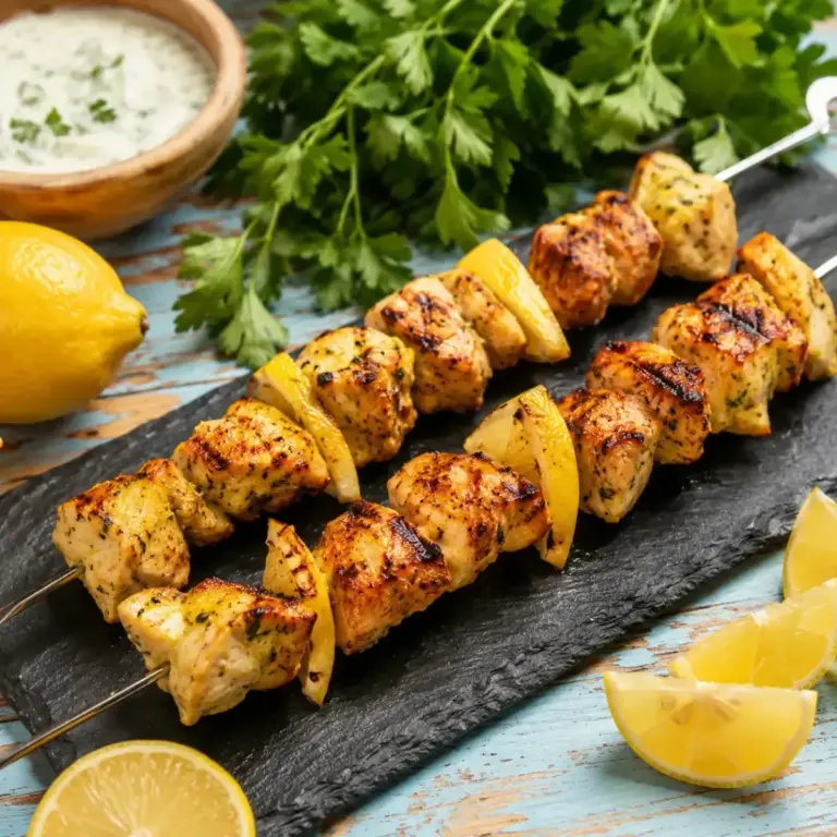Spiedini di pollo marinati al limone: ricetta semplice e deliziosa