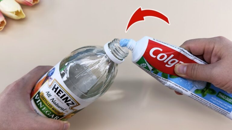 Scopri 5 sorprendenti utilizzi di dentifricio e aceto bianco per la tua casa!