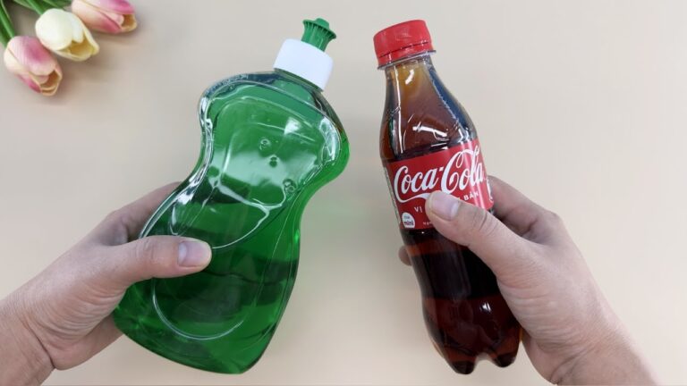 Scopri 5 incredibili risultati mescolando detergente e Coca Cola!