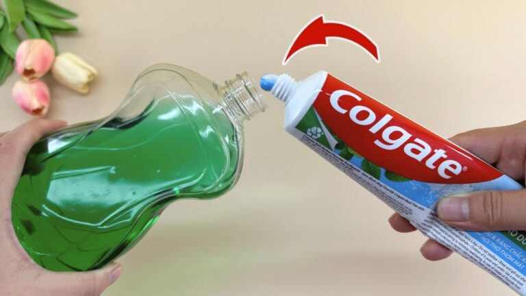 5 sorprendenti usi del detergente mixato con il dentifricio da provare subito!