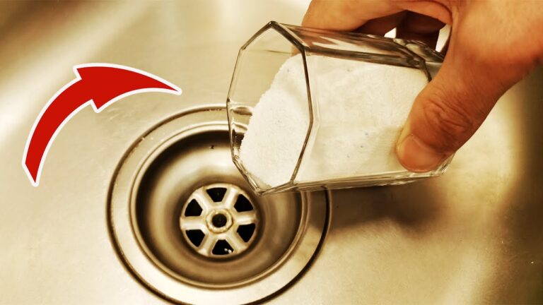 4 trucchi semplici per sbloccare il lavandino in pochi secondi!
