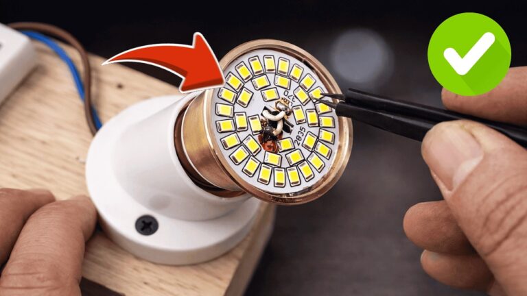 5 modi rapidi per riparare un LED bruciato a casa facilmente