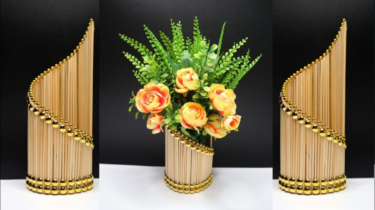 5 idee creative per vasi fioriti con bastoncini di legno! Scopri di più!