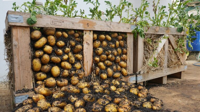 7 motivi per cui coltivare patate su un pallet è geniale! Scopri come fare!