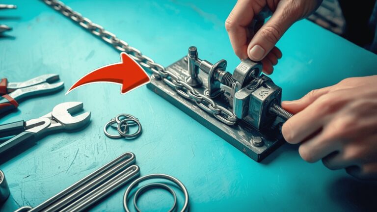 Trasforma 5 pezzi di metallo in un innovativo attrezzo per fare catene!