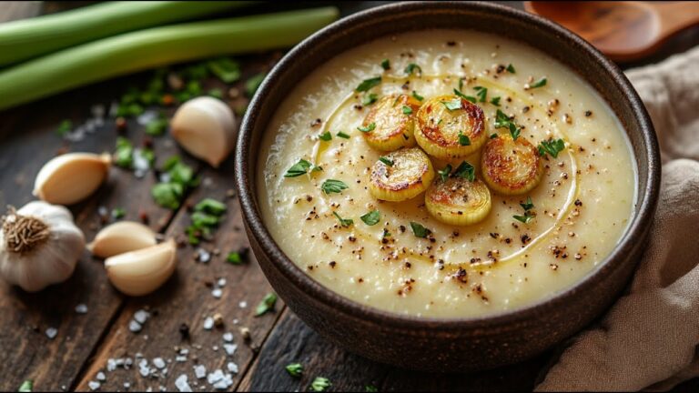 5 motivi per provare la zuppa vegana agli agli e porri: cremosa e gustosa!