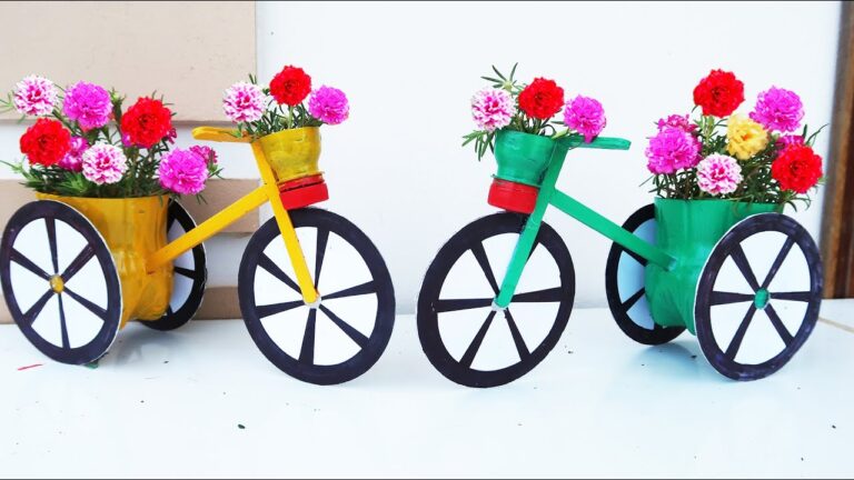 5 idee per riciclare bottiglie di plastica in vasi fioriti decorativi!